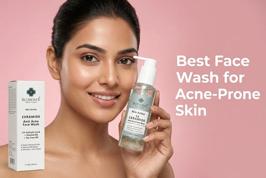 Different sunscreen textures for oily and acne-prone skin showing cream, fluid, and gel formulations