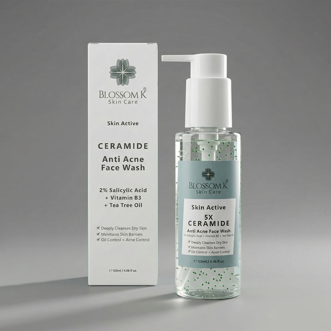 BlossomK Skin Active 5X Ceramide Anti Acne Face Wash 120ml