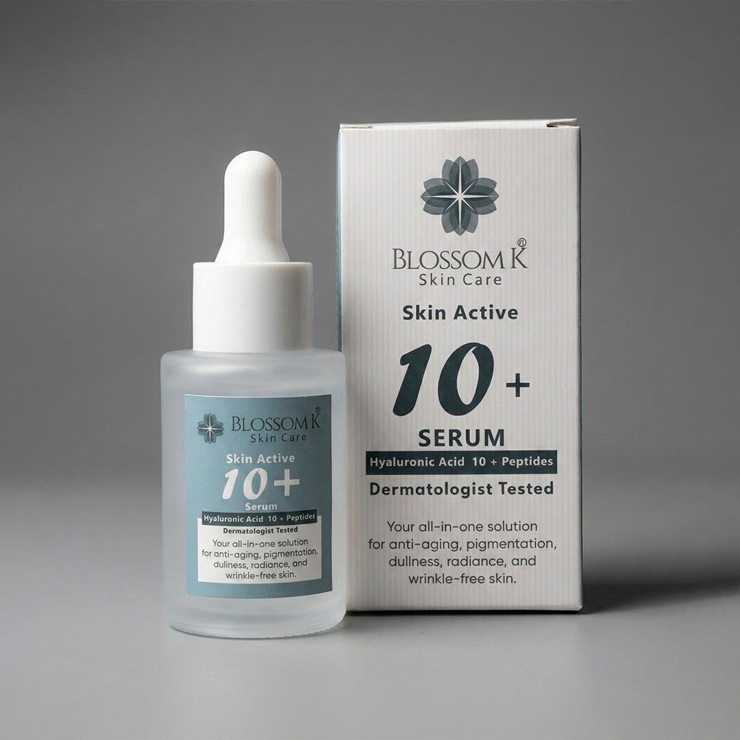 Blossom K Skin Active 10+ Hyaluronic Acid & Peptides Serum 30ml - BlossomK Pakistan