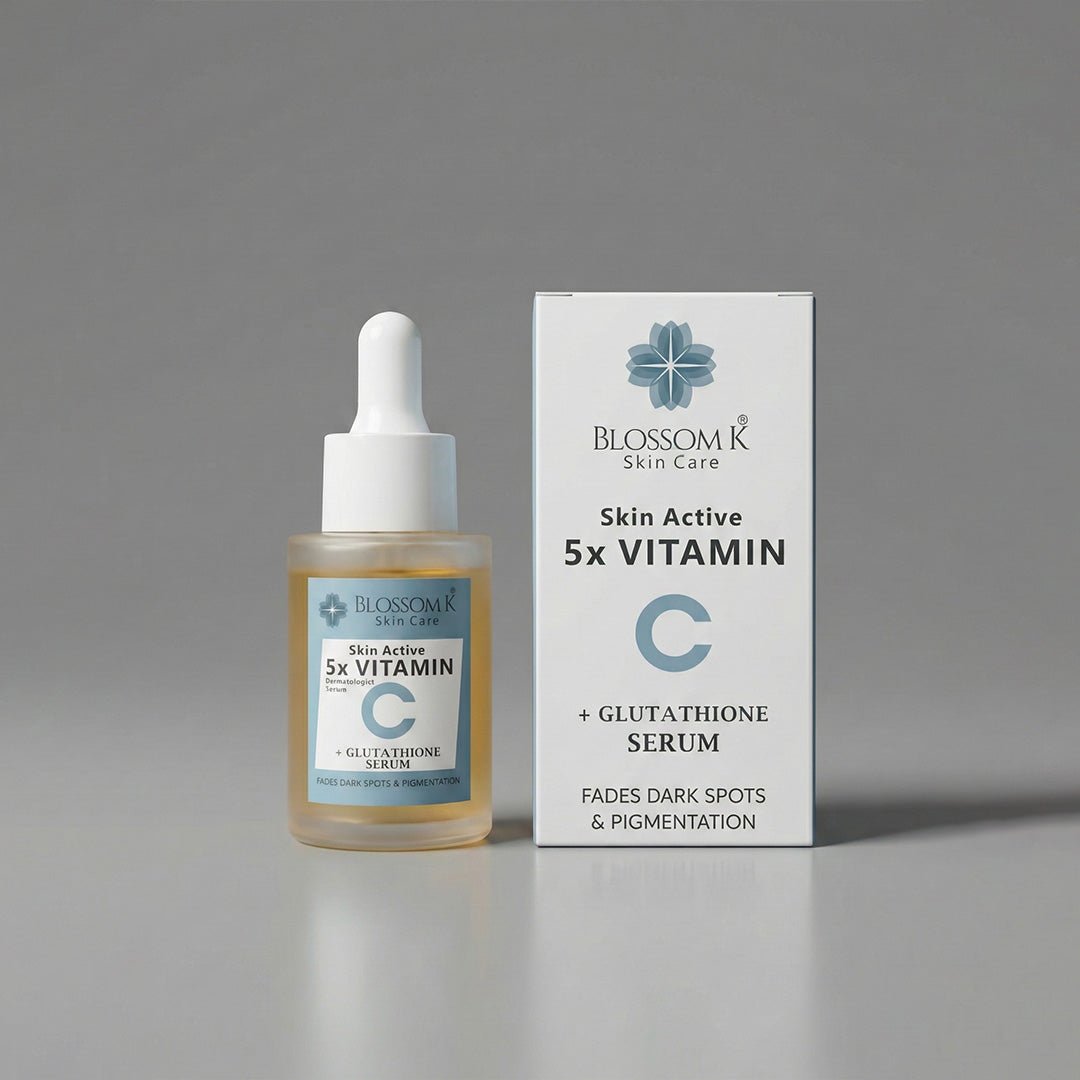Blossom K Skin Active 5x Vitamin C + Glutathione Serum 30ml - BlossomK Pakistan