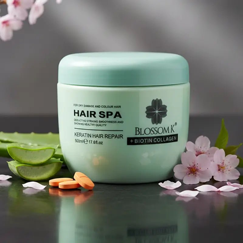 BlossomK Hair mask with Biotin Collegen - BlossomK Pakistan