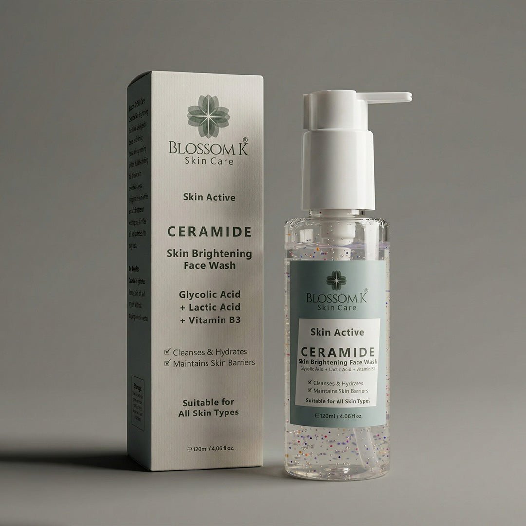 BlossomK Skin Active Ceramide Skin Brightening Face Wash 120ml - BlossomK Pakistan